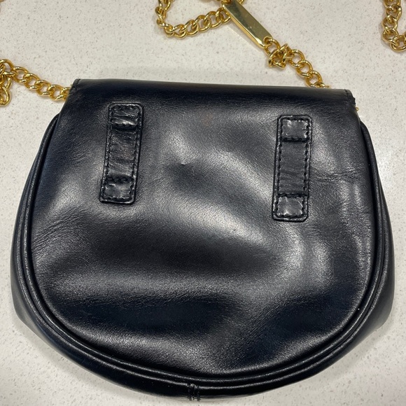 Vintage Salvatore Ferragamo Gancini Mini Chain Convertible Bag - Picture 8 of 16